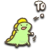 Kawaii dino en invierno 7