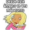DESDE ESTE
ángulo Te ves
más TONTO
Persy