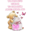 YO PROMETO
CUIDAR
TU CORAZÓN
ANTES QUE EL MIO