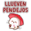 LLUEVEN PENDEJOS