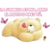 LA SONRISA ES MIA, PERO
EL MOTIVO ERES TÚ.