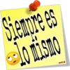 Siempre es lo mismo