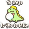 Kawaii dino en invierno 21