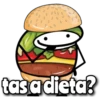 00 0 0 0 0 tas a dieta?