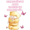 BUENOS DÍAS MI
AMOR
TE DESEO UN
HERMOSO DÍA.
