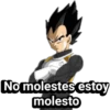 No molestes estoy
molesto