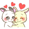 cute rabbit emoji 8