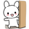 Pink Cheek Rabbit Sticker 2 6