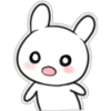 Pink Cheek Rabbit Sticker 9