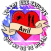 SOY
TATUAJE
Avril
QuE
QUe NO
BORRA