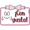 Rabbit Kaomoji  (Melissa) 12