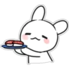 Pink Cheek Rabbit Sticker 2 8