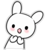 Pink Cheek Rabbit Sticker 2 9