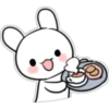 Pink Cheek Rabbit Sticker 2 10