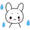 Pink Cheek Rabbit Sticker 2 11