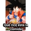 Que rico esta la
comida