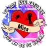 TATUAJE
NO SE TE
SOY
Mica
QUE NO
BORRA
