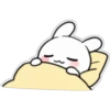 Pink Cheek Rabbit Sticker 2 13