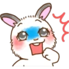 cute rabbit emoji 19