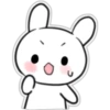 Pink Cheek Rabbit Sticker 2 15