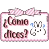 Rabbit Kaomoji  (Melissa) 23