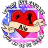 TATUATE
NO SE TE
SOY
Aile
QUE NO
BORRA
