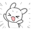 Pink Cheek Rabbit Sticker 2 16