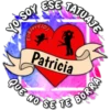 TATUATE
NO SE TE
SOY
Patricia
Que NO
BORRA