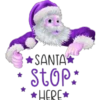 SANTA
StOP:
* HERE*