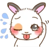 cute rabbit emoji 25