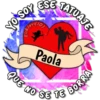 SOY
TATUATE
Paola
Que
NO S8
BORRA