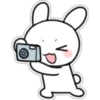 Pink Cheek Rabbit Sticker 2 18