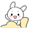 Pink Cheek Rabbit Sticker 2 20