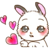 cute rabbit emoji 29