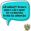 ¡¡Rubia!! Tenes unos ojos que te comeria toda la almeja J