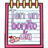 H
Ten un
bonito
dia