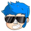Emoji de cabelo azul 11