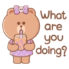 3 What are you doing?