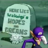 HERE LIES
Waluigi's
HOPES
AND
DREAMS