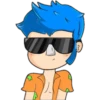 Emoji de cabelo azul 20