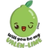 S @lexa VALEN-LIME Will you be my