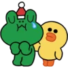 Starbucks × LINE FRIENDS Holiday Sticker 15
