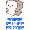 ܀
AGARRENME
QUE LO MATO
POR COCHINO