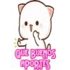 QUE BUENOS
APORTES