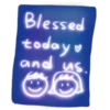 Blessed today and us.