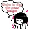 Mejor le digo
que como
amigos