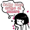 Saljo bien
criko el
culero