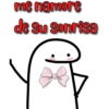 me namore
de su sonrisa