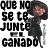 QUE NO
se te
JUNte
EL
GANADO
Alejandra