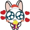Christmas Green & Rabbit  (C) 25
